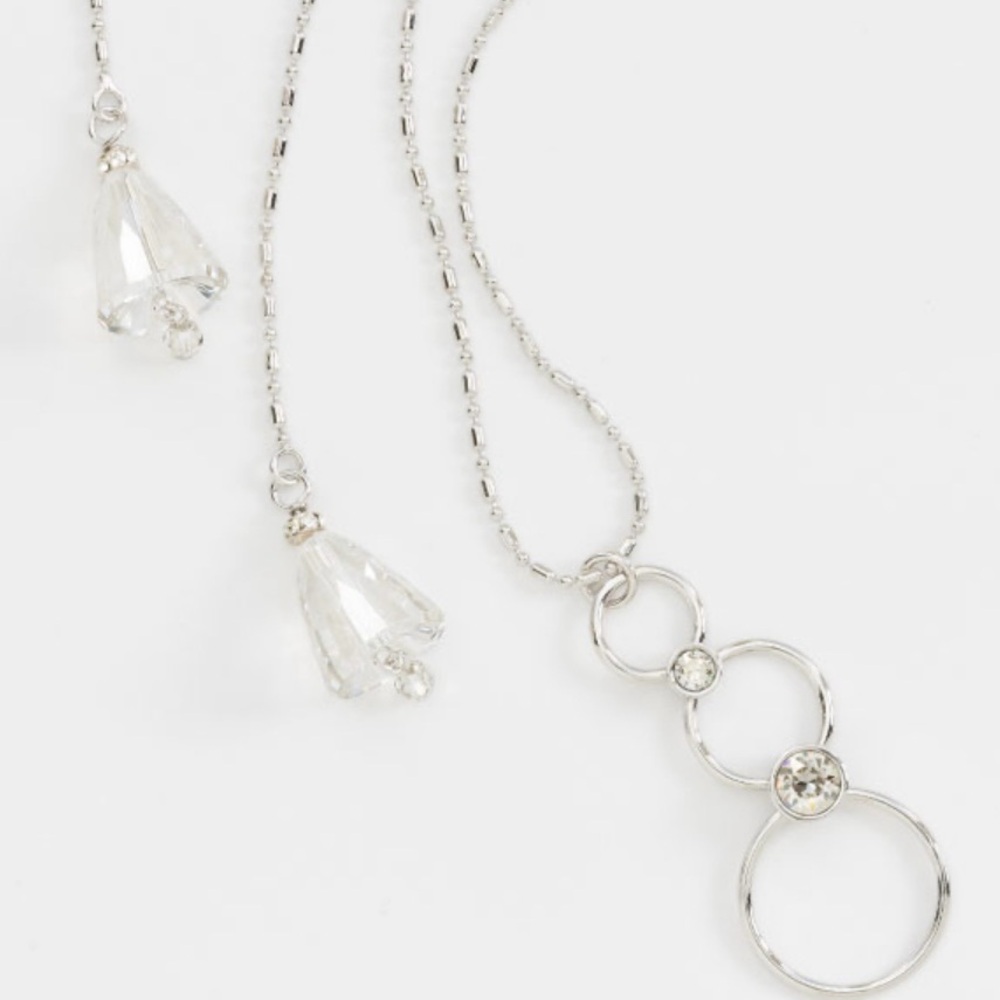 Touchstone Crystal Melody Convertible Necklace